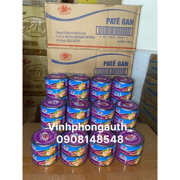 Pate gan Hạ Long Canfoco đóng hộp 150g