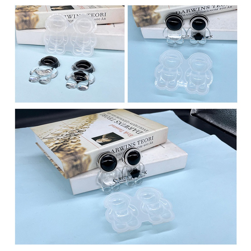Khuôn Làm Trang Sức Hình Phi Hành Gia Bằng Nhựa Resin