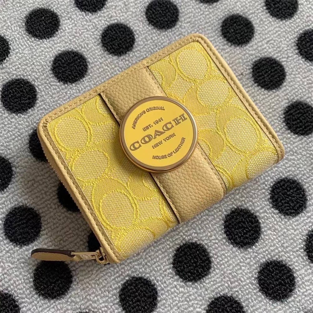Coach C8323 Lonnie Nhỏ Zip Xung Quanh Ví Nữ Gấp Ví Ngắn 8323