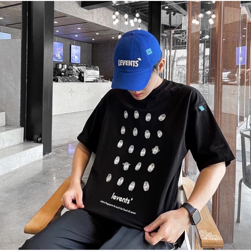 Áo thun tay lỡ Levents Finger phông Unisex nam nữ cotton oversize form rộng | BigBuy360 - bigbuy360.vn