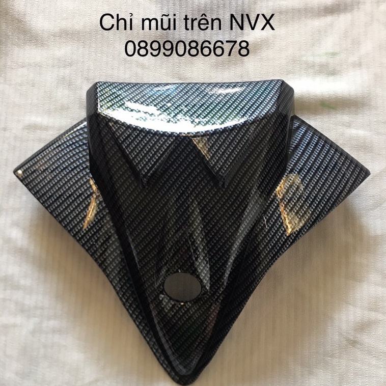 Ốp Chỉ mũi trên, Lỗ mũi trên Yamaha NVX AEROX 125, 155 V1 2017, 2018, 2019, 2020 Carbon Cacbon Phụ kiện Yamaha NVX V1