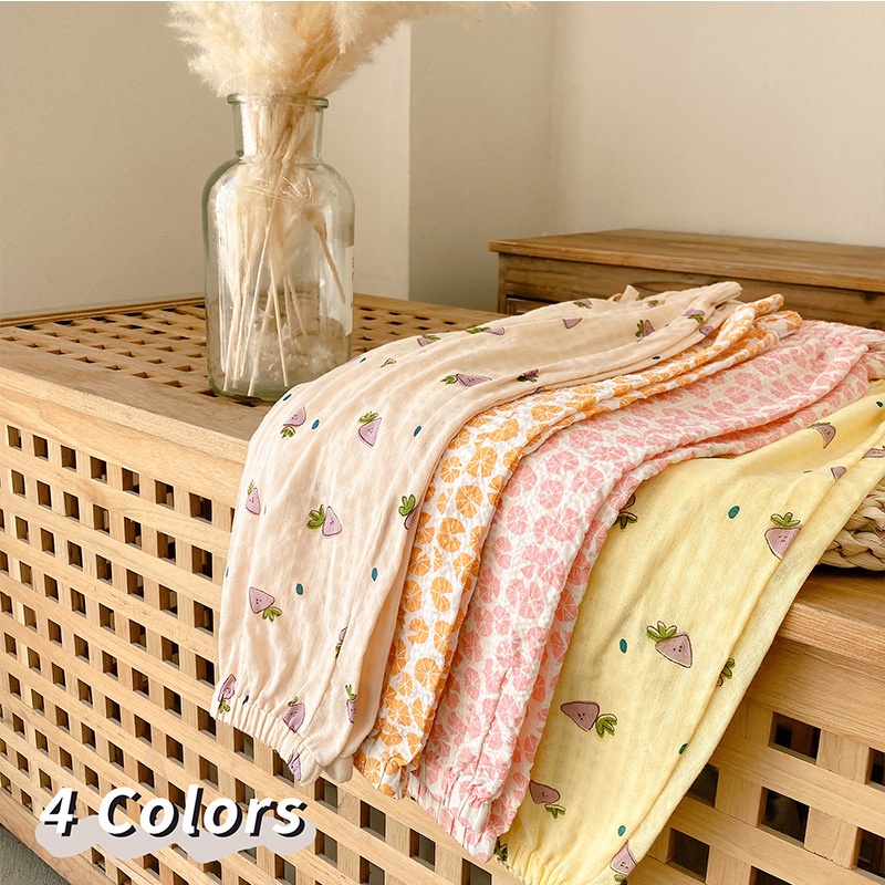 Quần Dài Chống Muỗi Cho Bé Chất Cotton (Hàng Cao Cấp)
