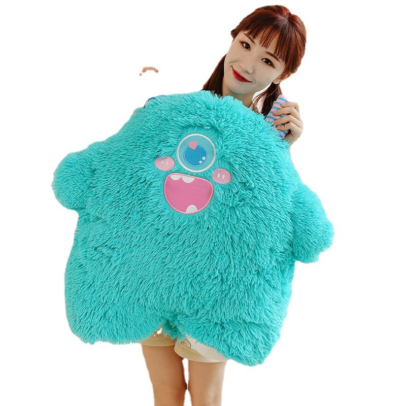 Thú Nhồi Bông Hình Quái Vật Hoạt Hình Trang Trí Nhà Cửa