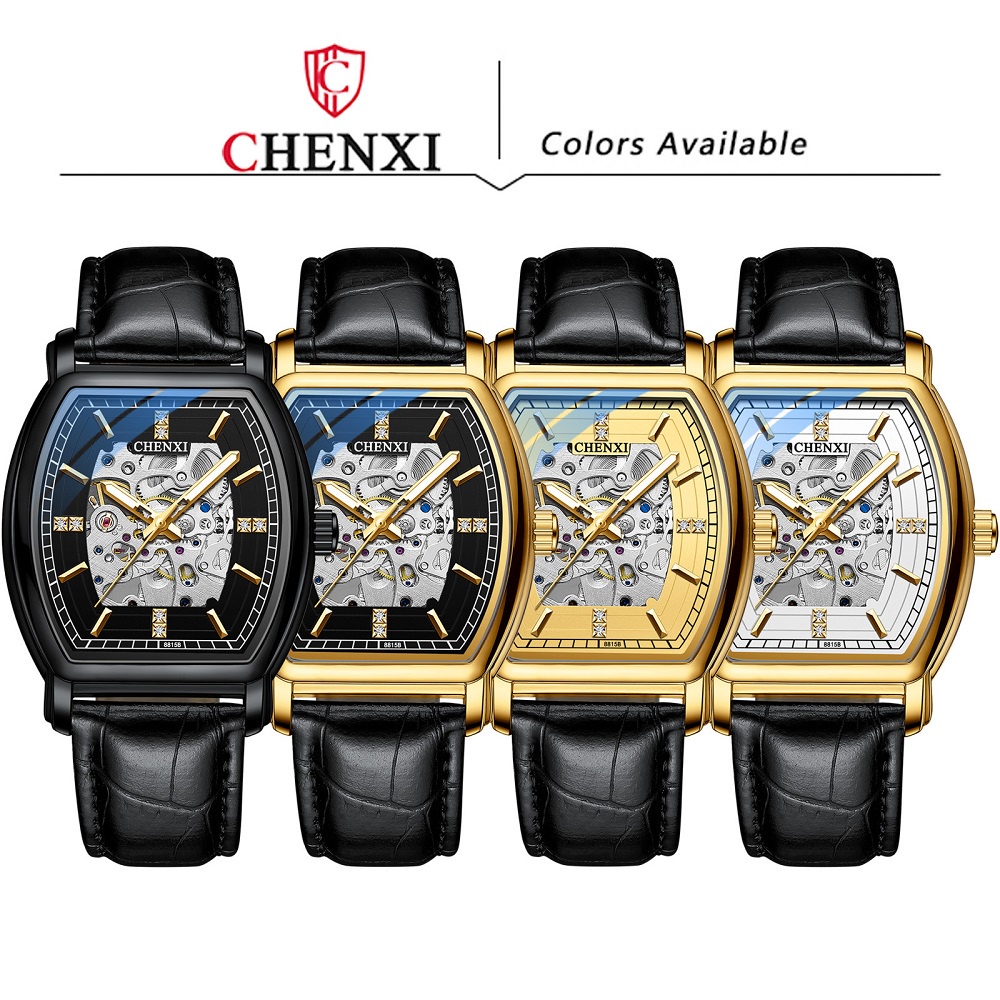 Đồng Hồ Cơ Tự Động CHENXI Chống Thấm Nước Sang Trọng Cho Nam