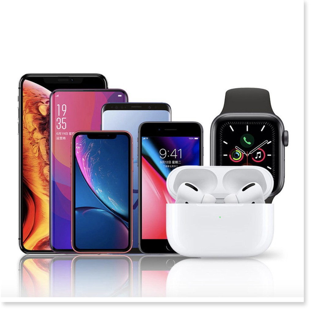 🇳 🇪 🇼®️ Đế sạc không dây 3in1 cho Iphone/Apple Watch/ Airpods tích hợp cáp sạc Lightning USAMS