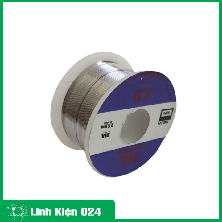 Thiếc hàn HL 0.8mm 63% Hàn Quốc 100g cho mối hàn bóng đẹp