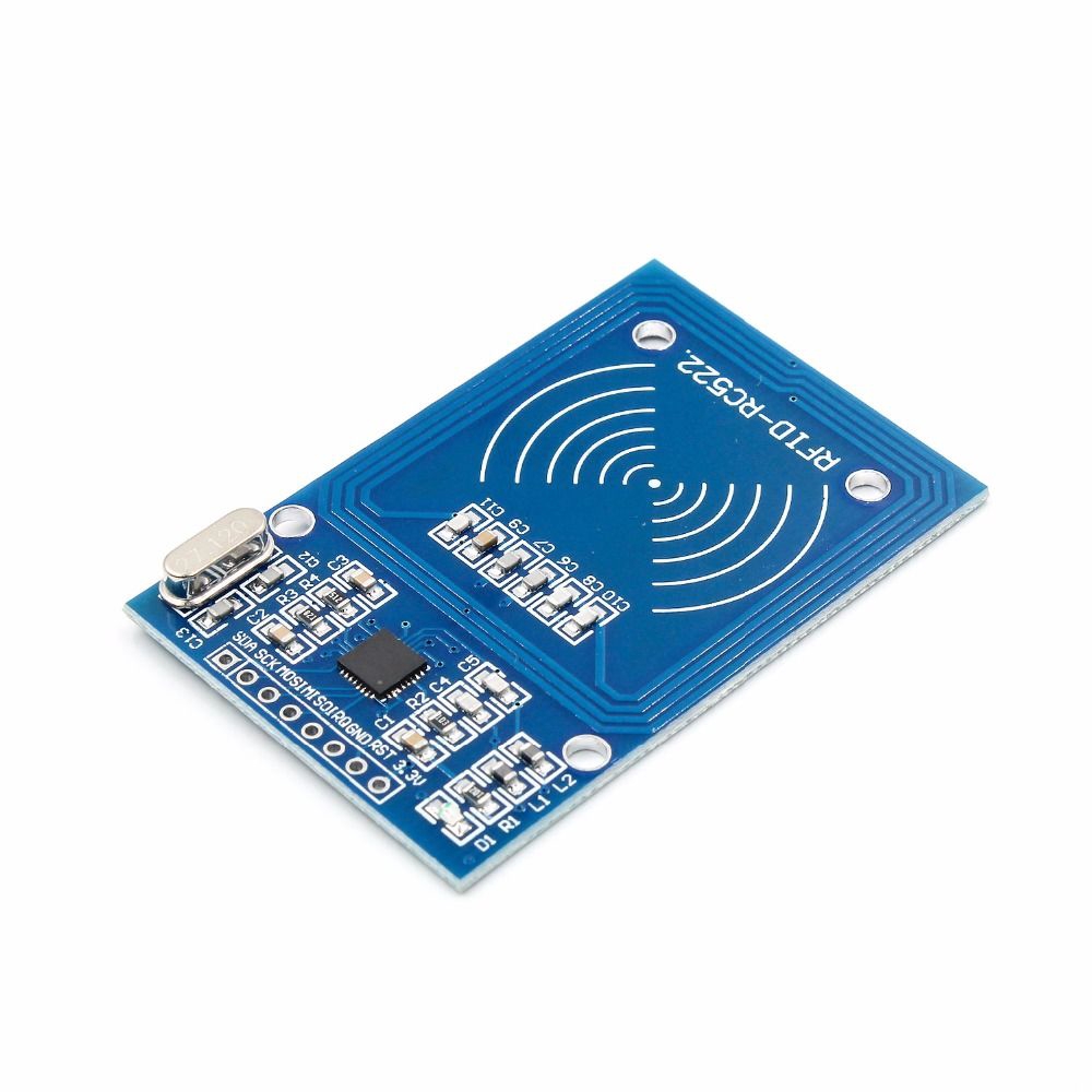 Mô-đun đọc thẻ RFID không dây S50 Fudan SPI MFRC-522 RC-522 RC522 13.56Mhz cho Arduino