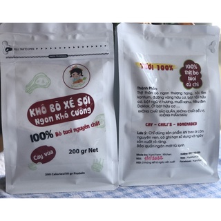 KHÔ BÒ XÉ SỢI 200GR