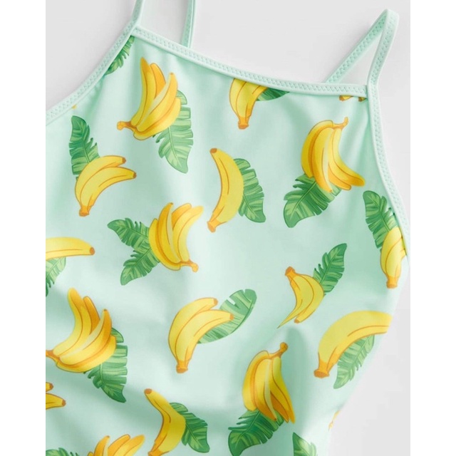 Đồ Bơi Suit Bé Gái Banana Xanh Trời ZR