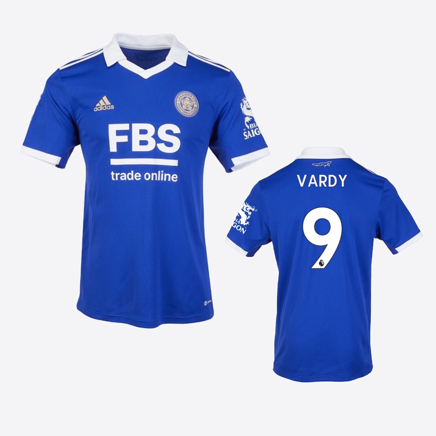 Áo Thun Bóng Đá In Số 22/23 2022-2023 VARDY Maddis TIELEMANS Trẻ Trung Năng Động Cho Nam