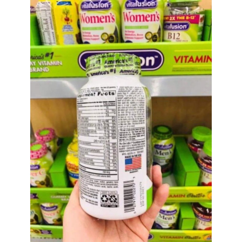Kẹo dẻo Vitafusion Men’s Complete Multivitamin | BigBuy360 - bigbuy360.vn