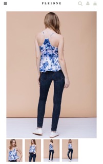 Áo yếm peplum RO&DE chuẩn xịn