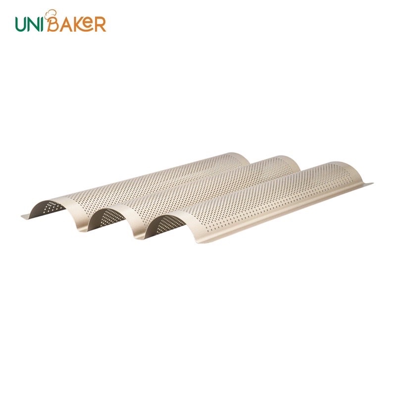 Khay nướng bánh mì lượn sóng cao cấp UNIBAKER