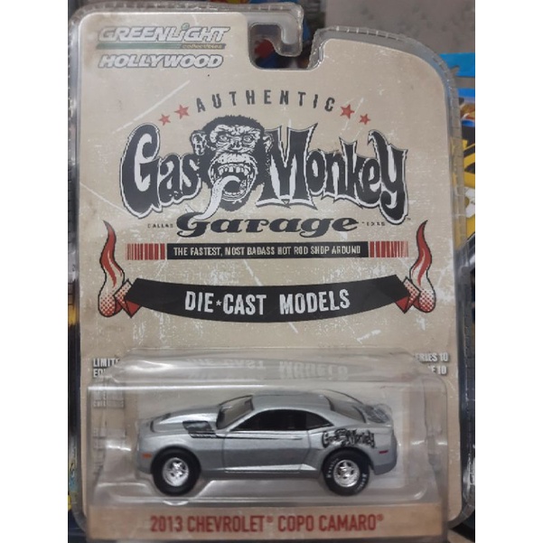 xe Greenlight 2013 Copo Camaro series gas Monkey Garagre , hàng hiếm