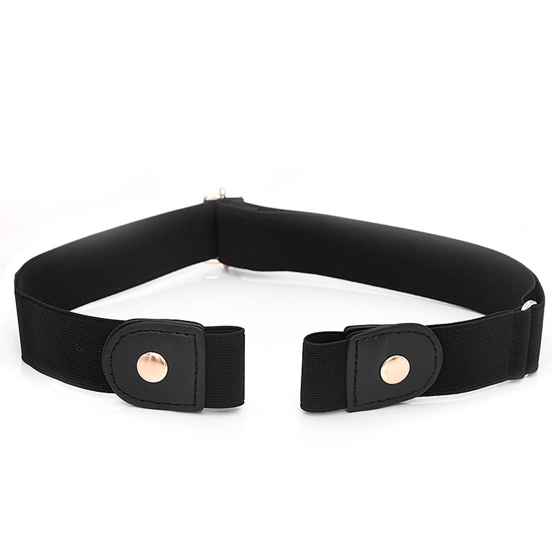 Dây Thắt Lưng Co Giãn Vô Hình Có Khóa Cài Tùy Chỉnh Thời Trang Cho Nam Và Nữ