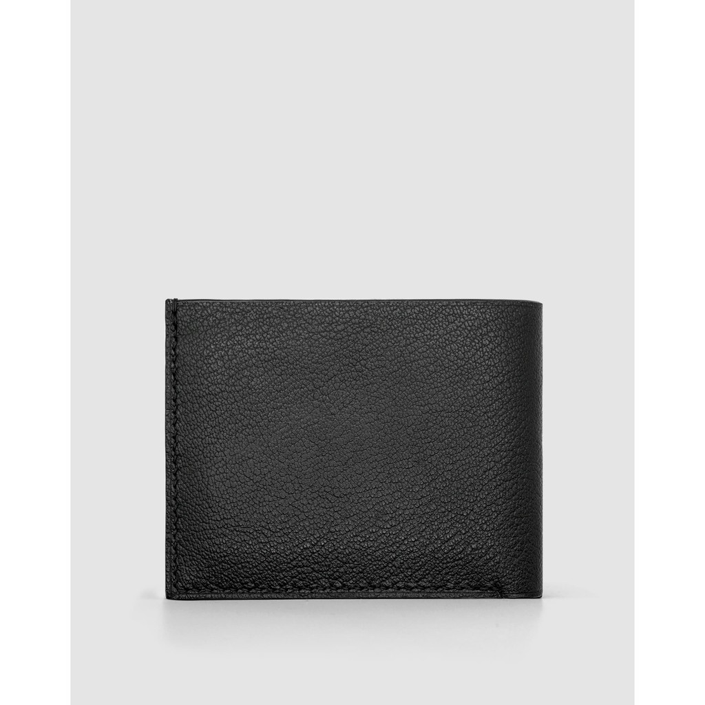 Ví nam Differ da bò Alran đen nhập khẩu - Three-Box Wallets | TBBIF-DIFFER-ALRAN-DEN