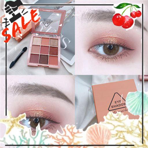 🍀Phấn Mắt 9 Ô Lameila NUDE 3048 Nội Địa chính hãng tông tây hot