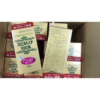 [Mẫu mới tem đỏ]Tảo biển đa năng Spirulina Nhật bản - Hộp 2200 Viên ( Date 2021)