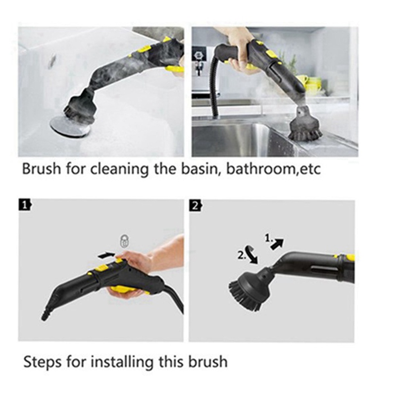 Vòi phun điện cho karcher sc1 sc2 sc3 sc4 sc5 phụ kiện máy hút bụi bằng hơi nước đầu chổi làm sạch vòi phun mạnh mẽ