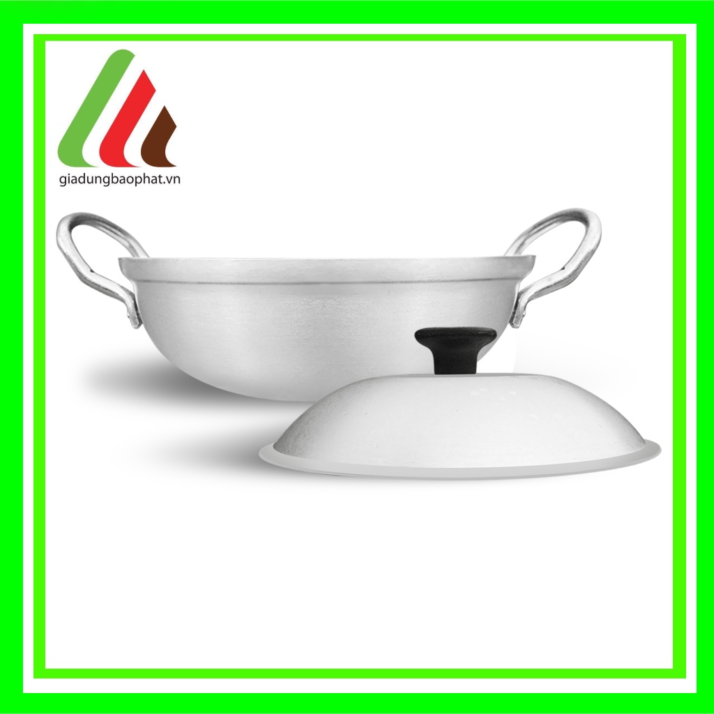 Chảo lẩu nhôm Kim Hằng 16 18 20 22 24 26 Chính hãng