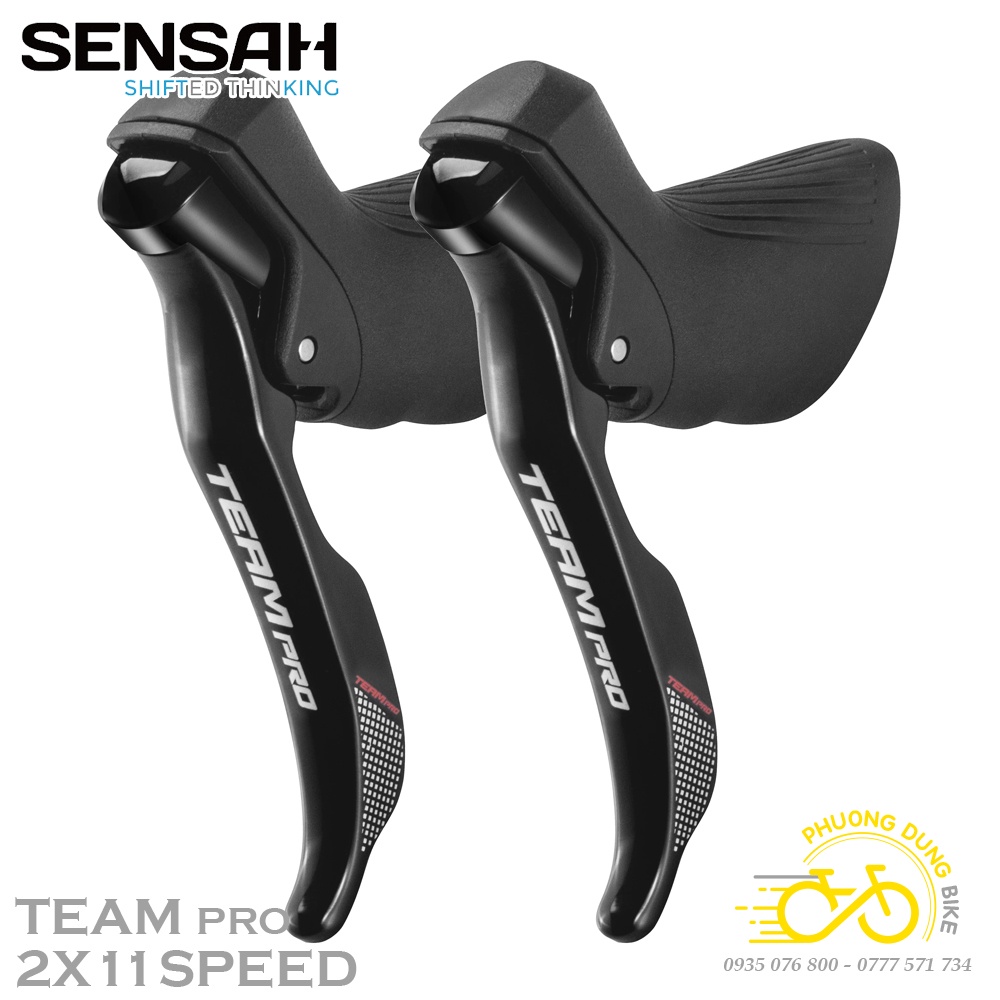 Tay đề lắc xe đạp SENSAH 2x7S 2x8S 2x9S 2x10S 2x11 Speed - Hàng chính Hãng