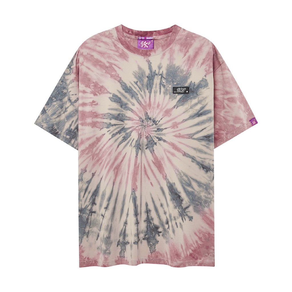 Áo thun tay lỡ 8YO phông Unisex nam nữ Premium Cotton oversize form rộng TIE-DYE TORNADO