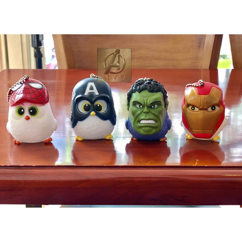 Móc khoá Marvel chim Avenger cute