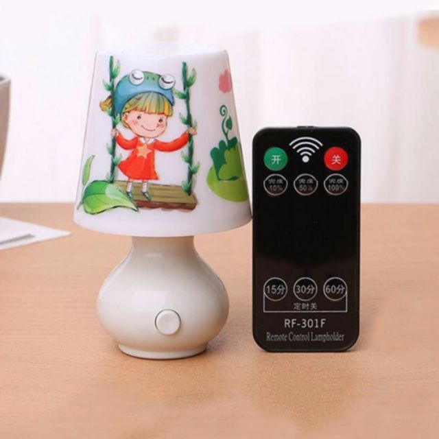 Đèn Ngủ Có Điều Khiển Kiểu Đèn Chụp