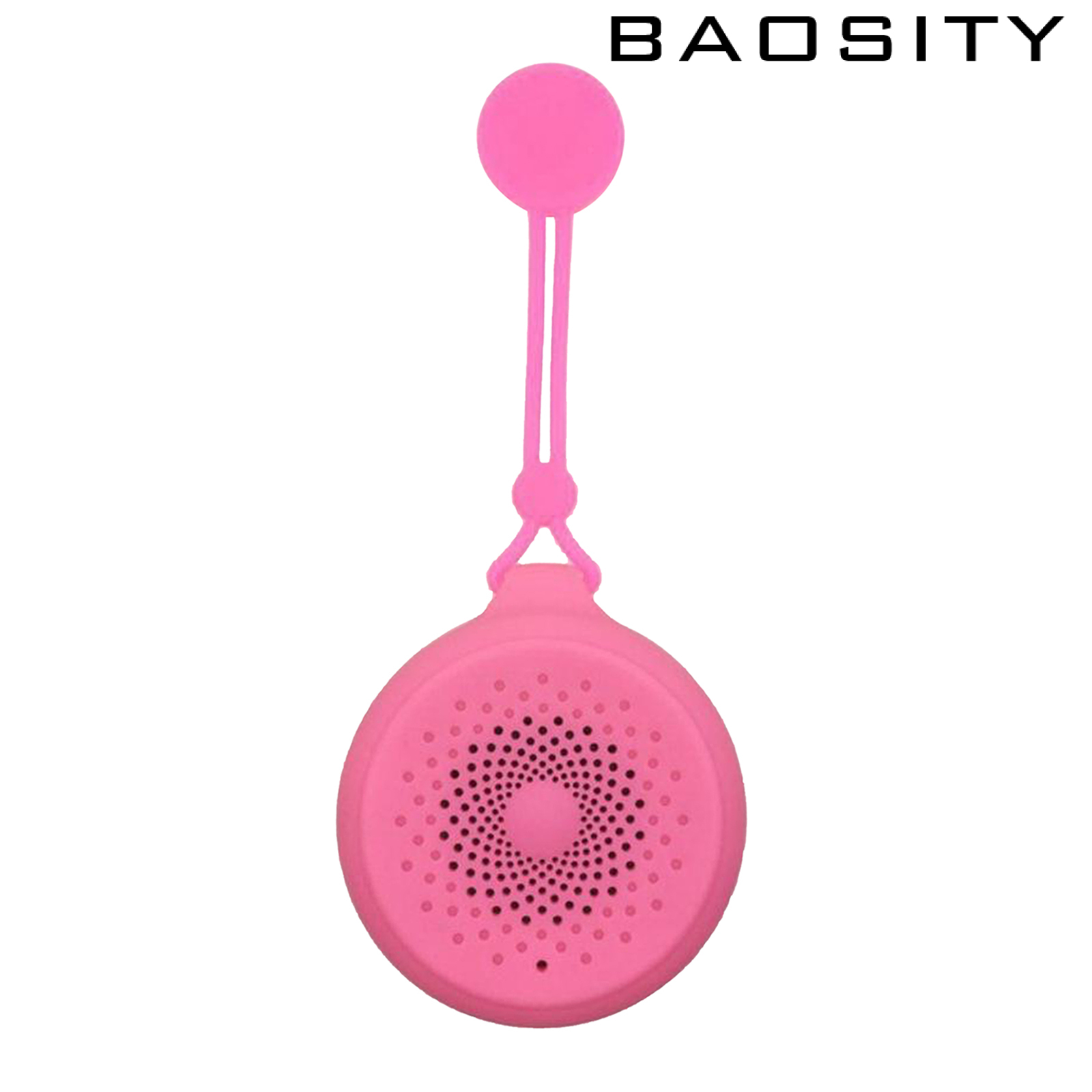 [BAOSITY]IPX6 Bluetooth Shower Speakers Pairs Easily for Bathroom Outdoors Beach Pink