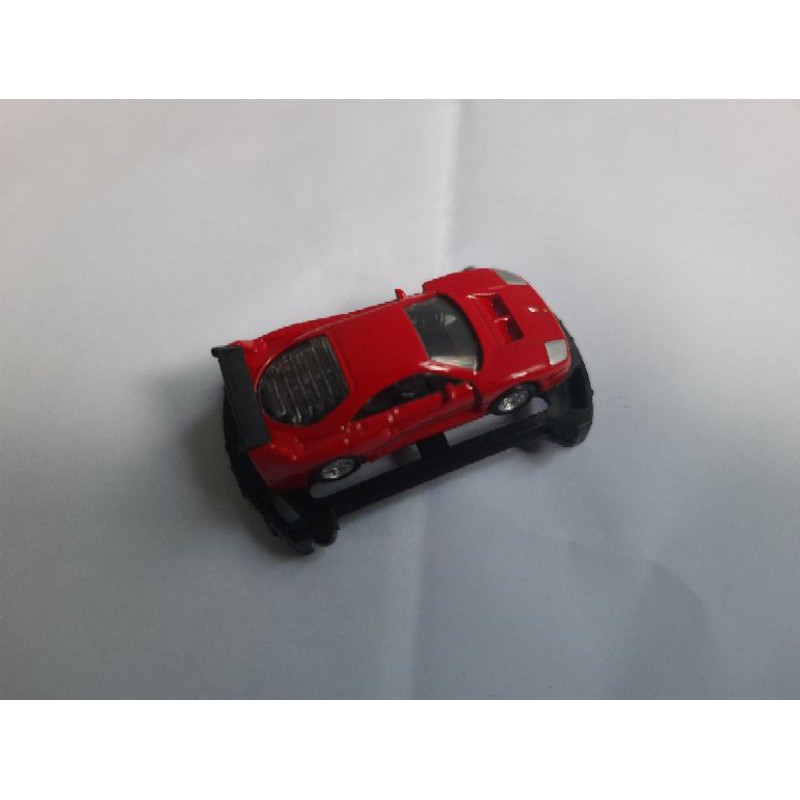 Xe Kyosho tỉ lệ 1:100 - Ferrari F40 màu  đỏ , hàng hiếm