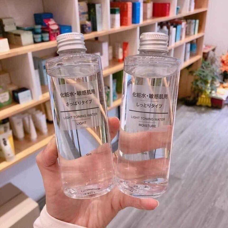 Nước Hoa Hồng Muji Light Toning Water 200ml