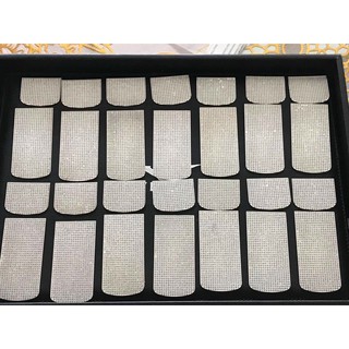 Miếng dán điện thoại da  đính đá 8800