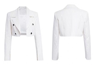Set đồ vest dài Địch Lệ Nhiệt Ba
