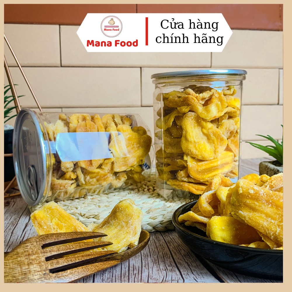 300G Mít Sấy Dẻo Mana Food | Thịt dày, ngọt tự nhiên - Ngon, Chất lượng