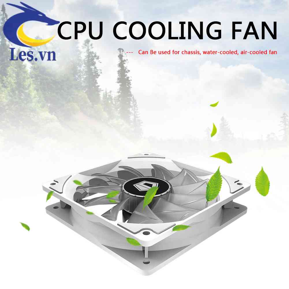 Quạt TảN NhiệT XF-12025 120mm 4Pin Cho CPU MáY TíNh