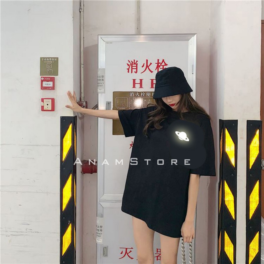 Áo thun phản quang tay lỡ nam nữ SAO hỏa