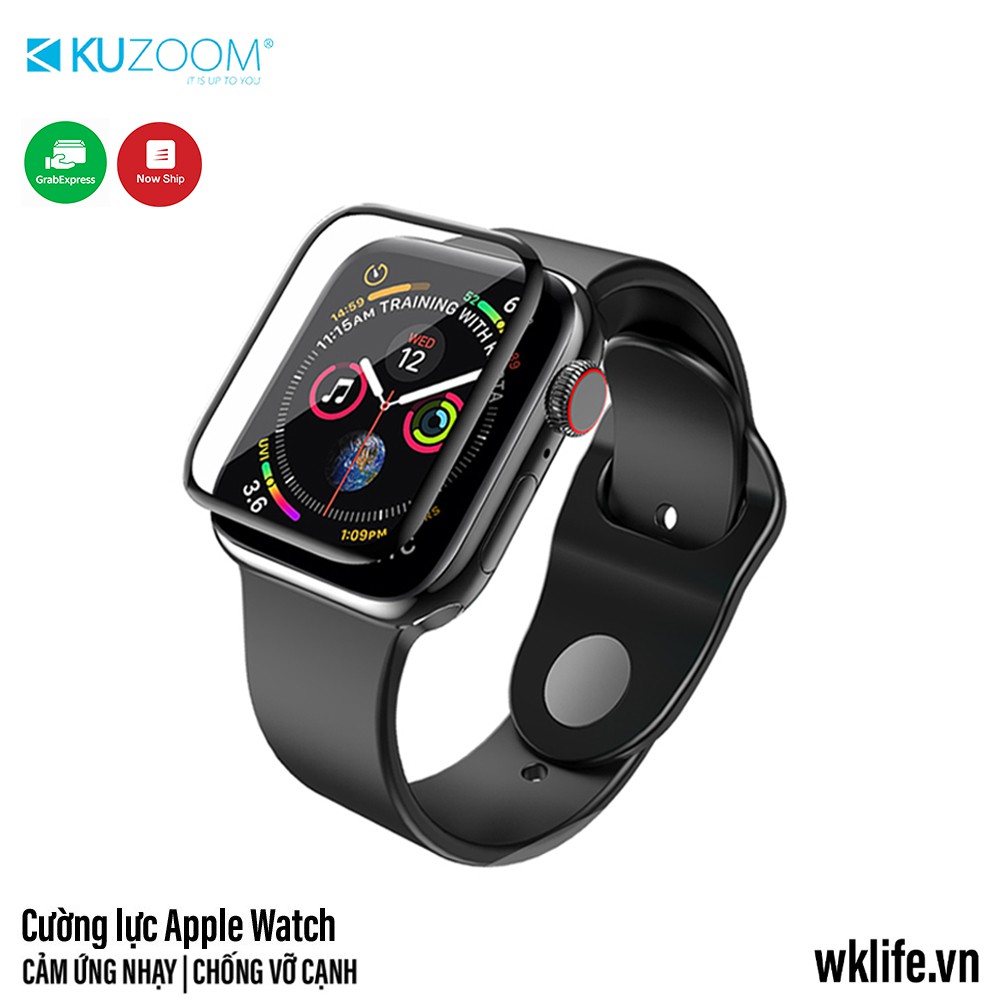 Kính cường lực Apple Watch Size 38/ 40/ 42/ 44 mm kính full keo màn hình