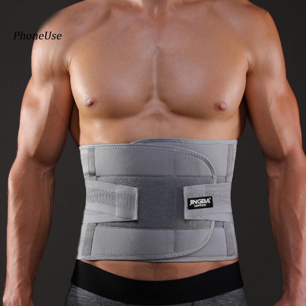 Đai Nịt Bụng Nén Bằng PU Hỗ Trợ Nâng Tạ Cho Nam Và Nữ