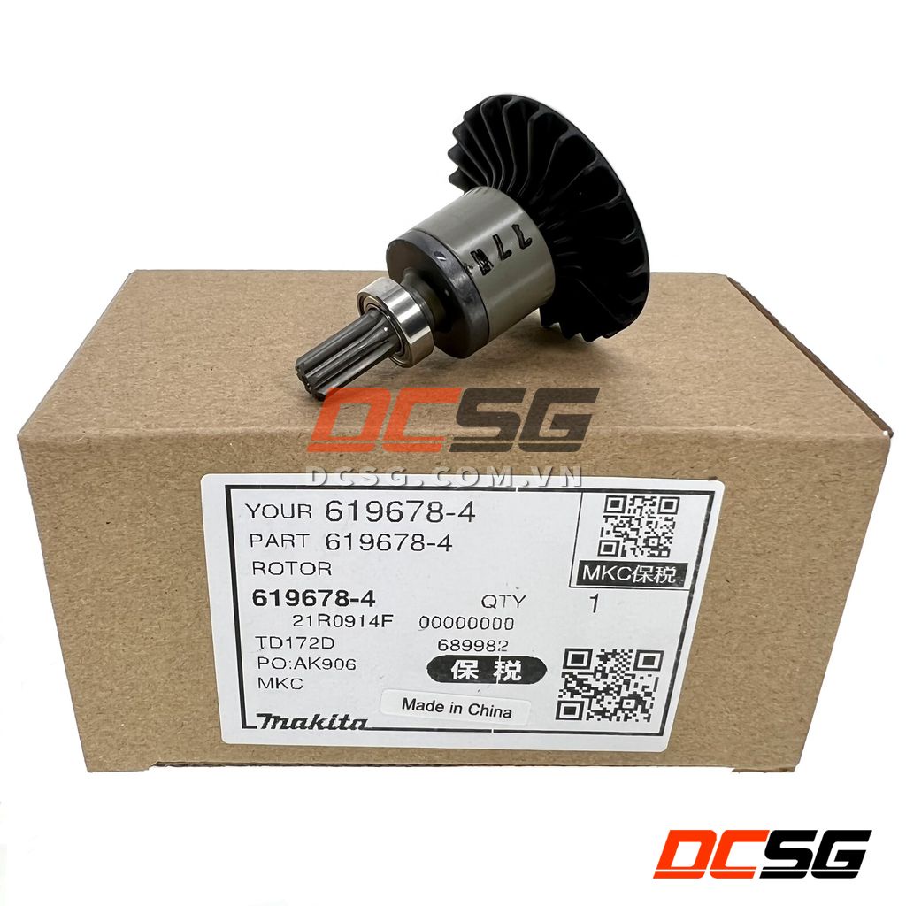 Roto máy vặn vít dùng pin 18V TD172/ DTD172 Makita 619678-4 | DCSG