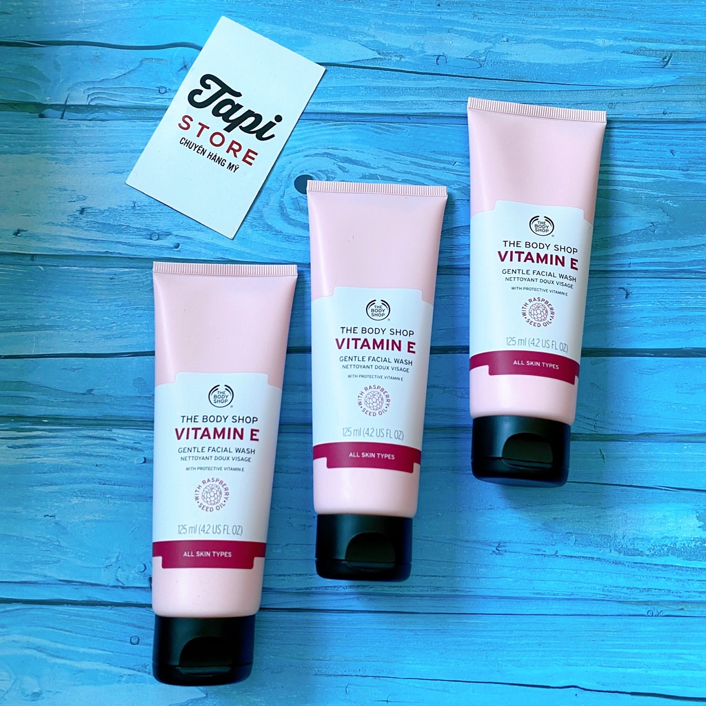 Sữa Rửa Mặt The Body Shop Vitamin E Gentle Facial Wash 125ML