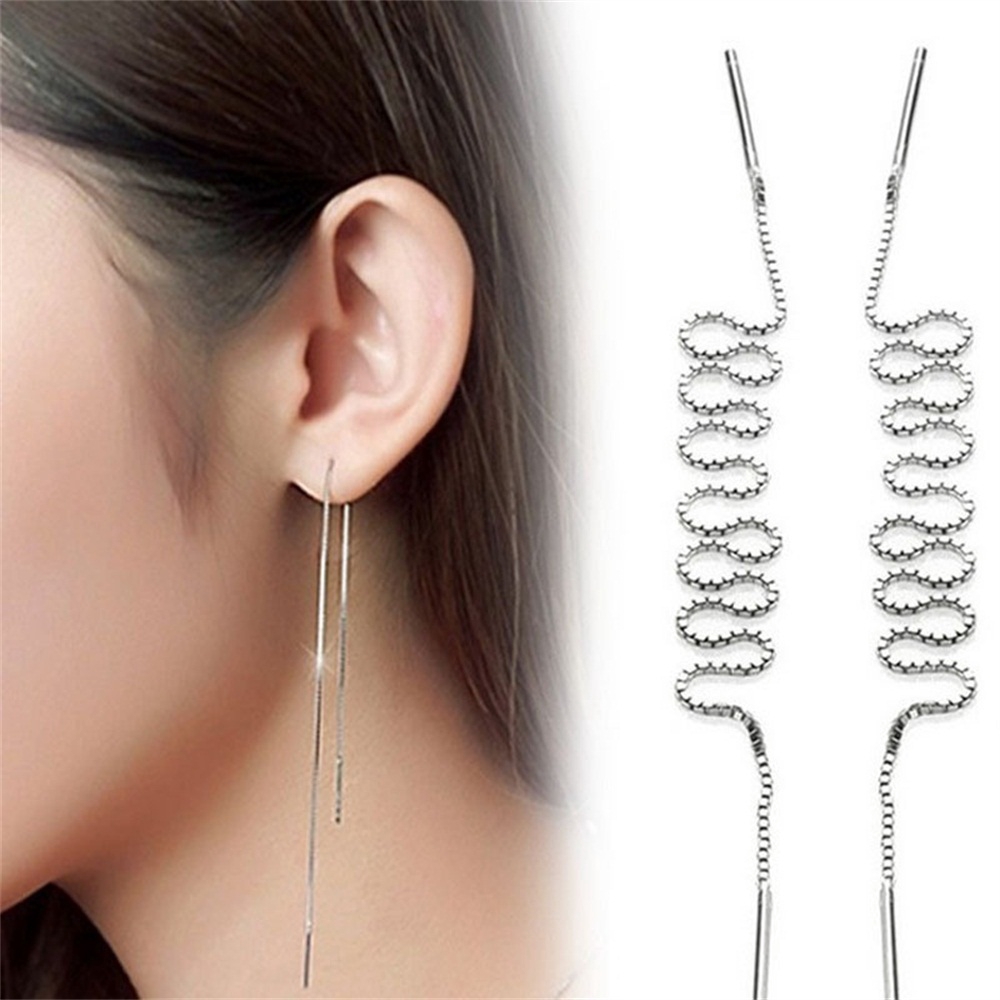 Khuyên Tai Dáng Dài Độc Đáo Cá Tính Hợp Thời Trang