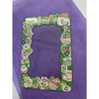 Toploader decor màu xanh lè xanh lét size B8  (mn đọc kĩ mô tả nha)
