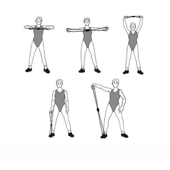 DÂY KÉO TẬP YOGA TPE ST-003