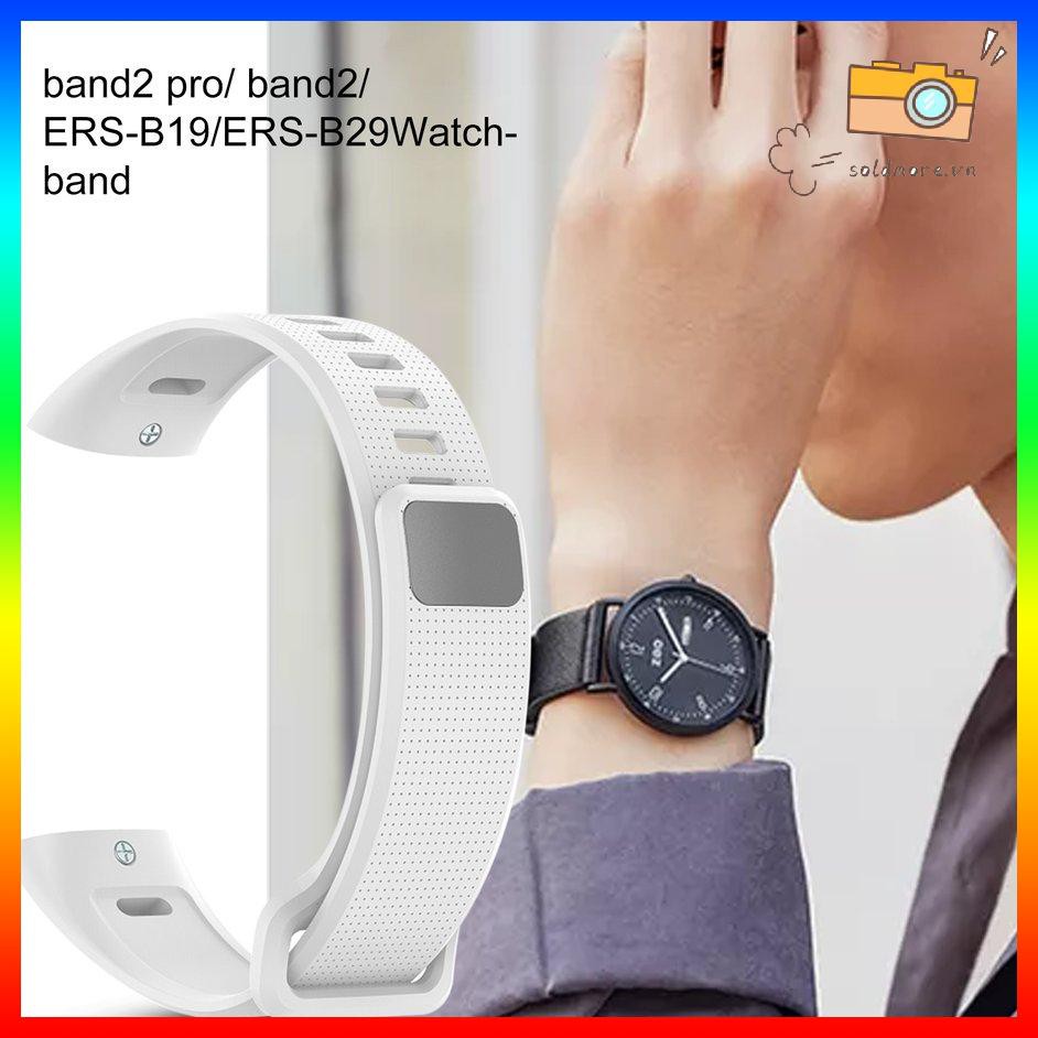 Dây Silicone Màu Trơn Cho Vòng Đeo Tay Thông Minh Huawei Band 2 Pro