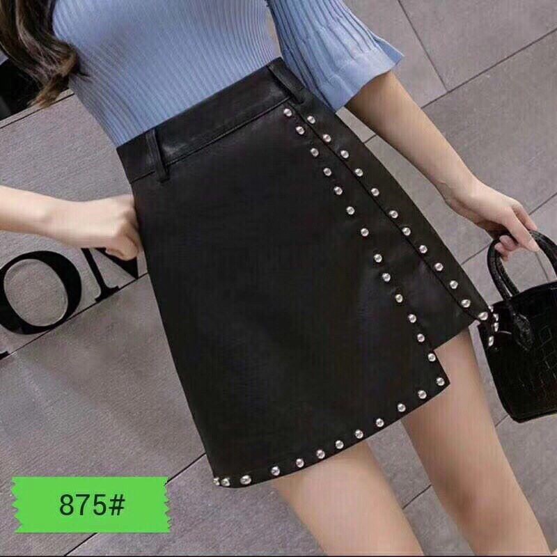 Chân váy da đinh hàng Quảng Châu | BigBuy360 - bigbuy360.vn