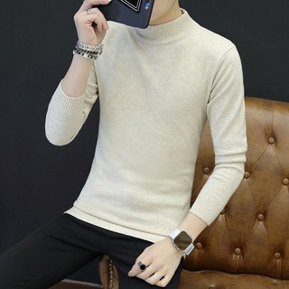 🌸Áo Len Nam 🌸Cổ Cao lửng 3cm, Kín gió, Siêu Ấm,Kiểu dáng hàn quốc, Chất Liệu Len Dệt Cao Cấp.🌸🌸