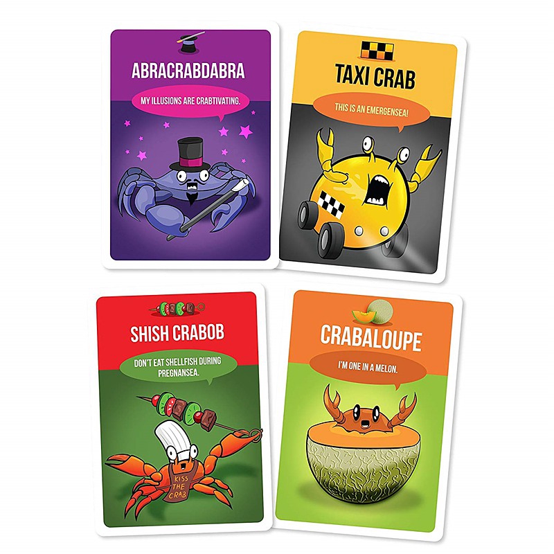 Card game You've Got Crabs | Bộ thẻ bài trò chơi boardgame Cua Kẹp - siêu phẩm mới nhất từ tác giả của Mèo Nổ và Bears vs Babies