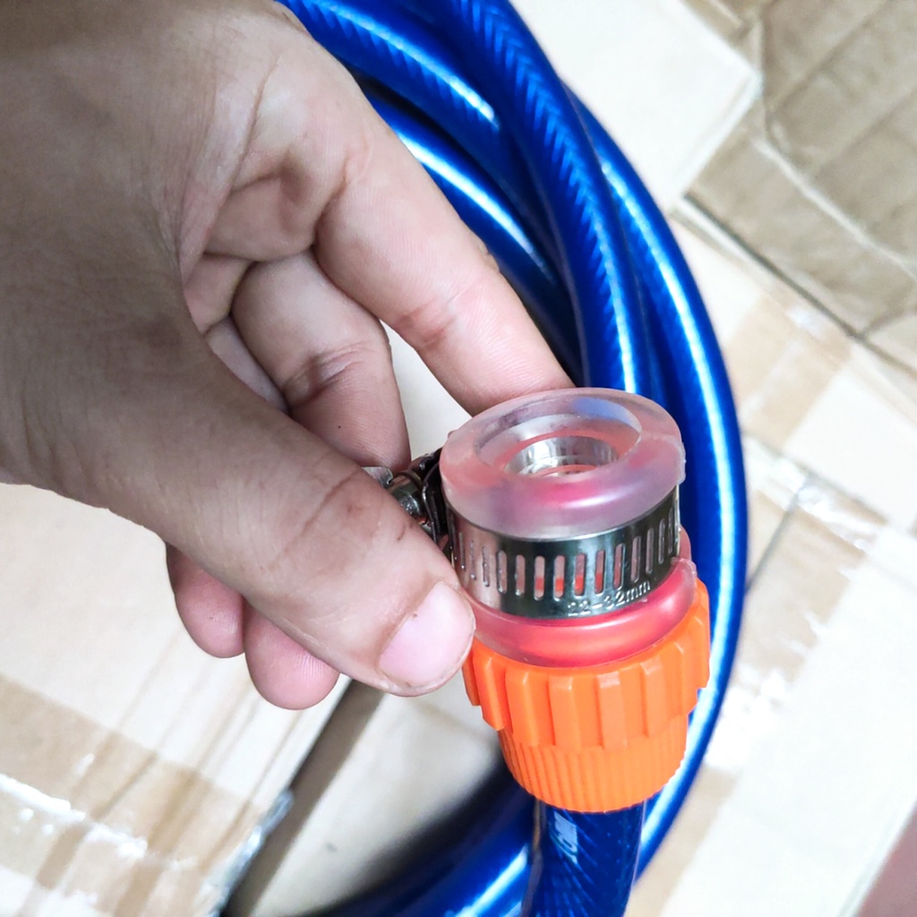 3-20m dây + vòi tưới cây đồng thau, điều chỉnh tia nước, vòi rửa xe, tưới cây đa năng