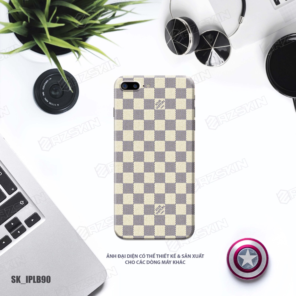 Miếng Dán Skin Luois Vuitton Điện Thoại IP 7/14 Pro Max |SK_IPLB90| Chất Liệu 3M Cao Cấp, Khuôn Cắt CNC, Dễ Dán Tại Nhà