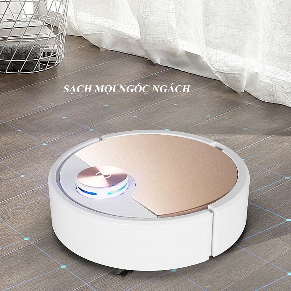 (DEAL SỐC) Robot Hút Bụi Lau Nhà, Robot Hút Bụi Cài App Thông Minh, công suất cực lớn, Bảo Hành 1 ĐỔI 1/ Mua Ngay! ES06